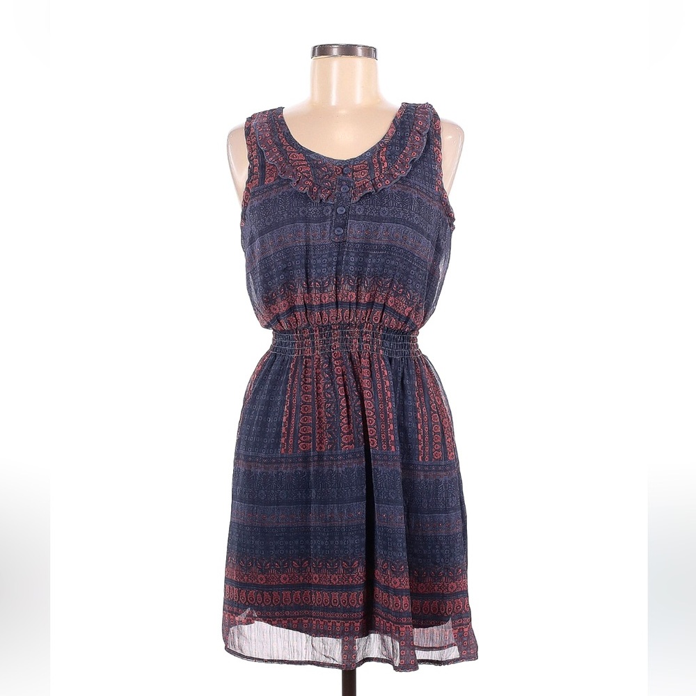 Smocked Sleeveless Dress